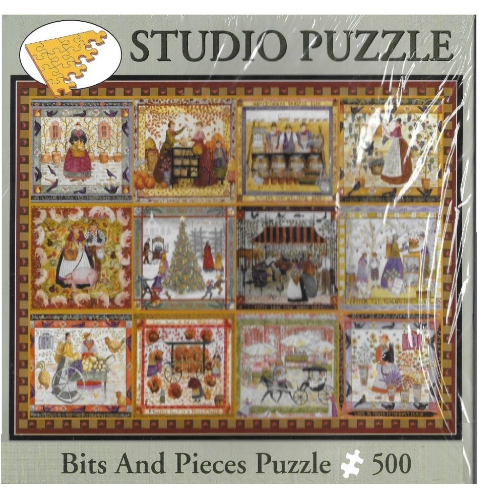 American Quilt 500 Piece Puzzle